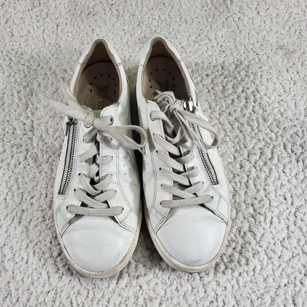Mephisto Nikita Women's White Leather Fashion Sneakers size 6.5